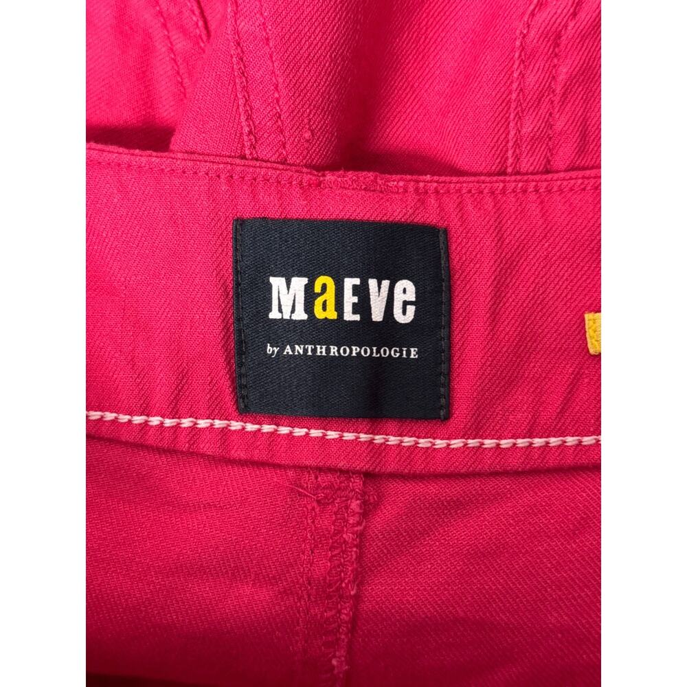 Maeve Wide-Leg Pants in Hot Pink - Picture 6 of 8